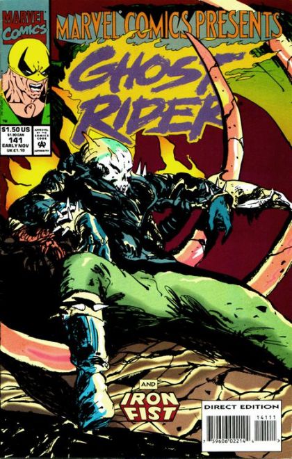 Marvel Comics Presents, Vol. 1 Rumble In The Jungle, Part 5: Battleground; Spellbound Part 4: Erica's Return; Fellow Travelers Part 5: Army of Darkness; House of Rave |  Issue#141A | Year:1993 | Series:  | Pub: Marvel Comics | Direct Edition