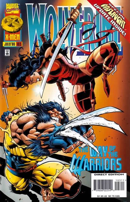 Wolverine, Vol. 2 Top Of The World, Ma! |  Issue#103A | Year:1996 | Series: Wolverine | Pub: Marvel Comics |