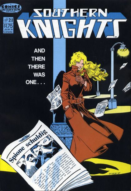 Southern Knights And Then There Was One... |  Issue#21 | Year:1987 | Series:  | Pub: Comics Interview