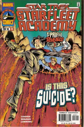 Star Trek: Starfleet Academy, Vol. 1 T Prell Revealed, Part 3: The Conclusion |  Issue#16A | Year:1998 | Series: Star Trek | Pub: Marvel Comics | Direct Edition