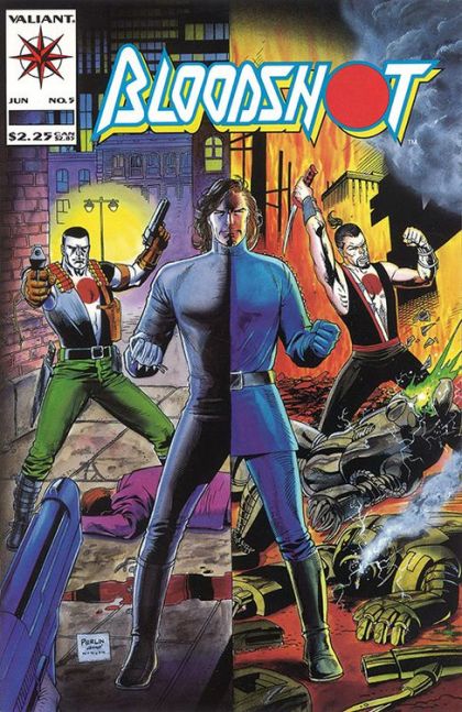 Bloodshot, Vol. 1 Blood on the Sands of Time |  Issue#5 | Year:1993 | Series:  | Pub: Valiant Entertainment | Don Perlin Regular Cover
