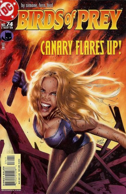 Birds of Prey, Vol. 1 Unraveled |  Issue#74A | Year:2004 | Series: Birds of Prey | Pub: DC Comics | Direct Edition