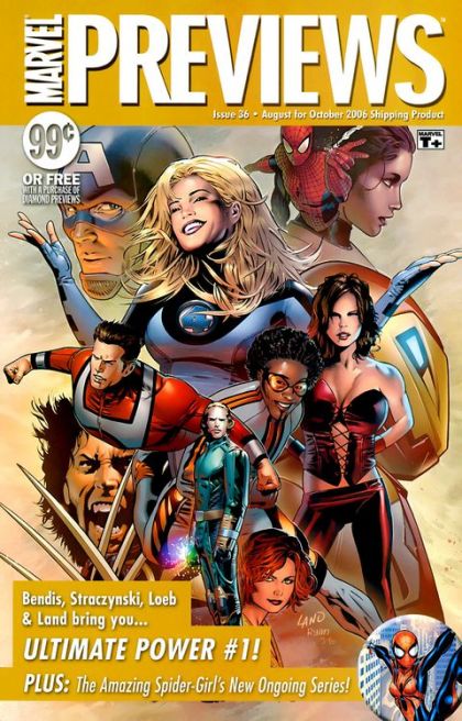 Marvel Previews, Vol. 1 Ultimate Power #1 |  Issue#36 | Year:2006 | Series: Marvel Previews | Pub: Marvel Comics |