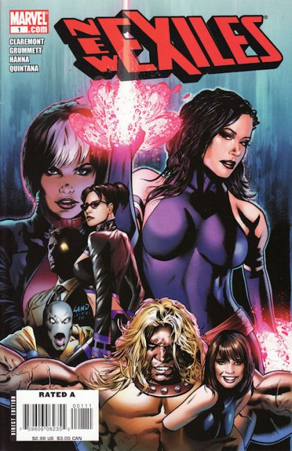 New Exiles Dawn Of A New Day! |  Issue#1A | Year:2008 | Series: Exiles | Pub: Marvel Comics |