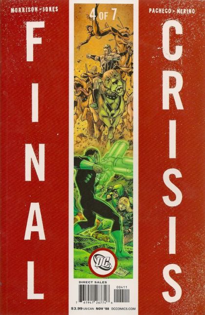 Final Crisis Final Crisis - Darkseid Says |  Issue#4B | Year:2008 | Series: Final Crisis | Pub: DC Comics | Carlos Pacheco Variant