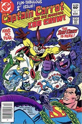 Captain Carrot The Pluto Syndrome |  Issue#1B | Year:1981 | Series:  | Pub: DC Comics | Newsstand Edition