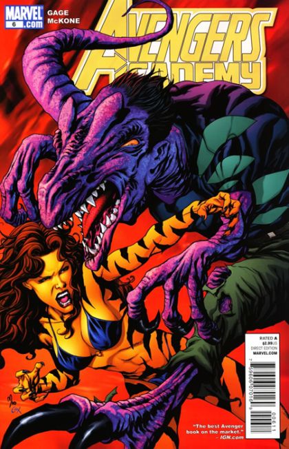 Avengers Academy I Dreamed A Dream |  Issue#6A | Year:2010 | Series: Avengers | Pub: Marvel Comics | Mike McKone Regular Cover