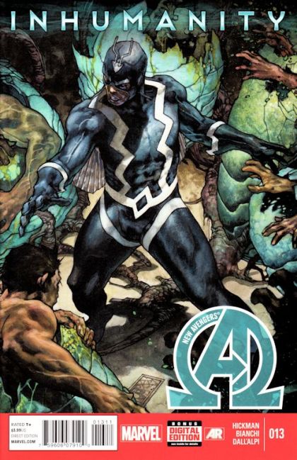New Avengers, Vol. 3 Inhumanity - "Inhumanity" |  Issue#13A | Year:2014 | Series: Avengers | Pub: Marvel Comics | Regular Simone Bianchi Cover