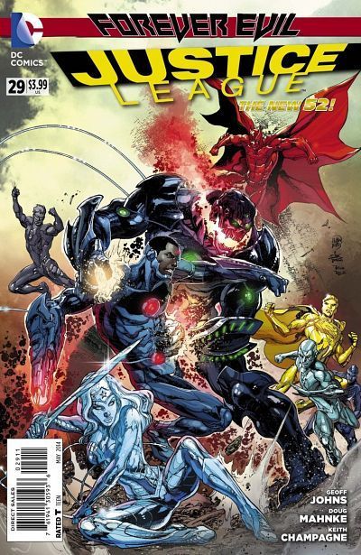 Justice League, Vol. 1 Forever Evil - Forever Heroes |  Issue#29A | Year:2014 | Series: Justice League | Pub: DC Comics |