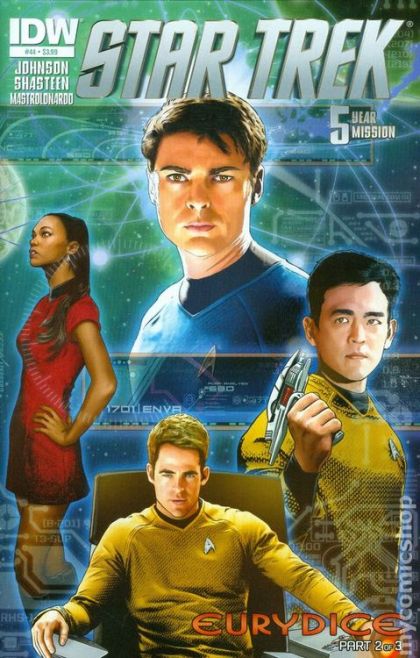 Star Trek Eurydice, Part 2 |  Issue#44A | Year:2015 | Series:  | Pub: IDW Publishing | Regular Joe Corroney Cover