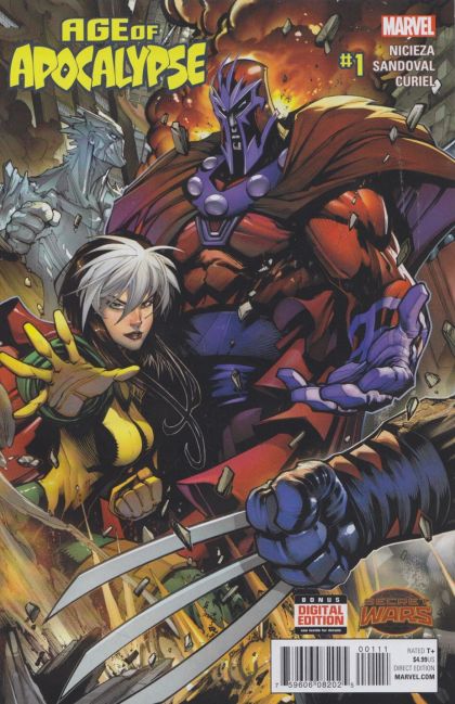Age of Apocalypse, Vol. 2 Secret Wars - Sticks And Stones... |  Issue#1A | Year:2015 | Series:  | Pub: Marvel Comics | Regular Cover - Gerardo Sandoval