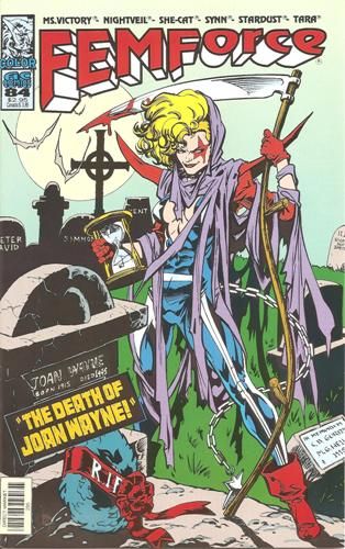 Femforce The Death Of Joan Wayne |  Issue#84 | Year:1995 | Series: FemForce | Pub: AC Comics |