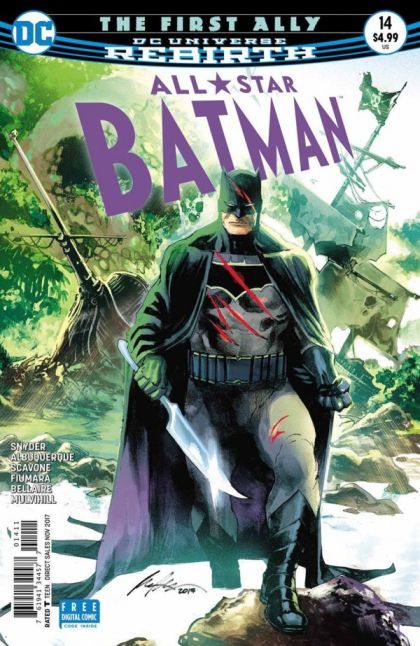 All-Star Batman The First Ally, Finale |  Issue#14A | Year:2017 | Series: Batman | Pub: DC Comics | Regular Rafael Albuquerque Cover
