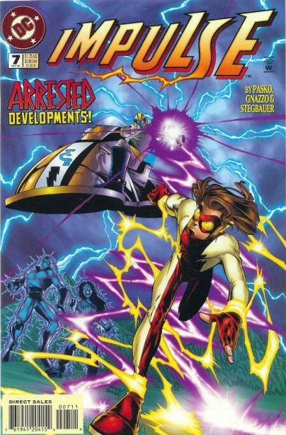 Impulse Arrested Developments |  Issue#7A | Year:1995 | Series: Teen Titans | Pub: DC Comics | Direct Edition