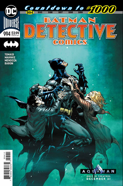 Detective Comics, Vol. 3 Mythology, Raze |  Issue#994A | Year:2018 | Series: Batman | Pub: DC Comics | Regular Doug Mahnke & Jaime Mendoza Cover