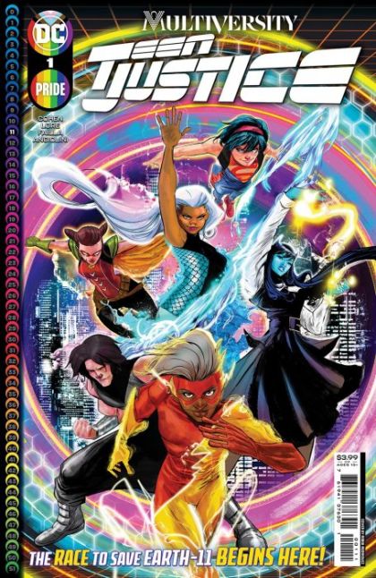 Multiversity: Teen Justice  |  Issue#1A | Year:2022 | Series:  | Pub: DC Comics | Regular Robbi Rodriguez Cover