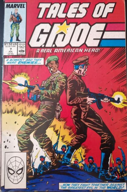 Tales of G.I. Joe Walls of Death! |  Issue#7A | Year:1988 | Series:  | Pub: Marvel Comics | Direct Edition