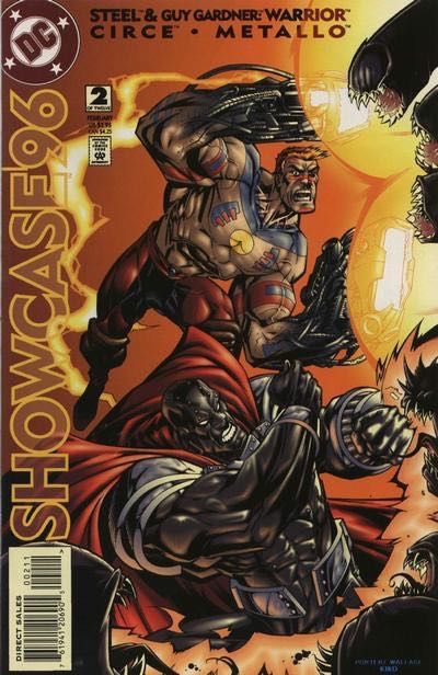 Showcase '96 Good Guy, Bad Guy, and the Other Guys / Flesh and Bone / Bad Head Day |  Issue#2A | Year:1995 | Series: Showcase | Pub: DC Comics | Direct Edition