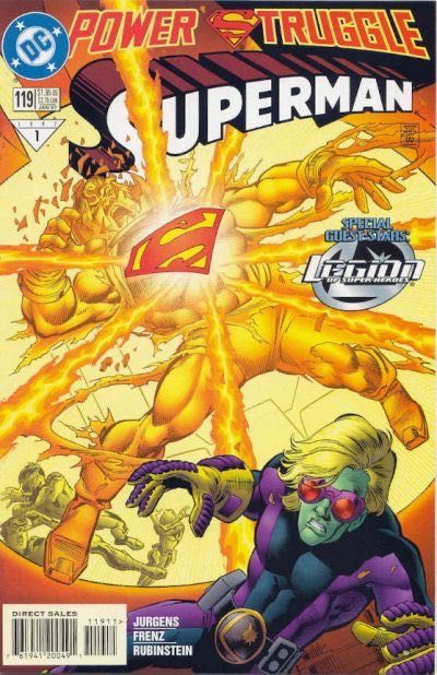 Superman, Vol. 2 Sunburned |  Issue#119A | Year:1996 | Series: Superman | Pub: DC Comics | Direct Edition