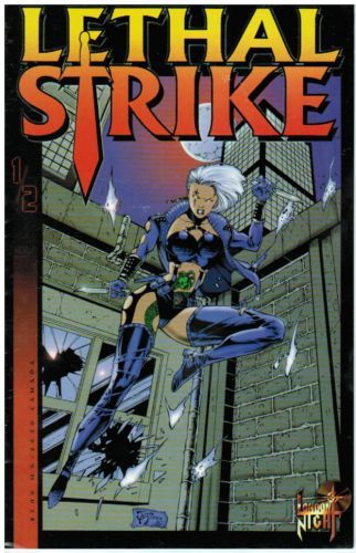 Lethal Strike  |  Issue#½-A | Year:1995 | Series:  | Pub: London Night Studios | London Night Edition with SWORD art Card