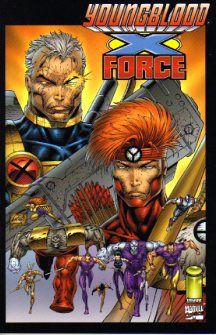 Youngblood / X-Force Smokin' Mojo |  Issue#1B | Year:1996 | Series: Youngblood | Pub: Marvel Comics and Image Comics