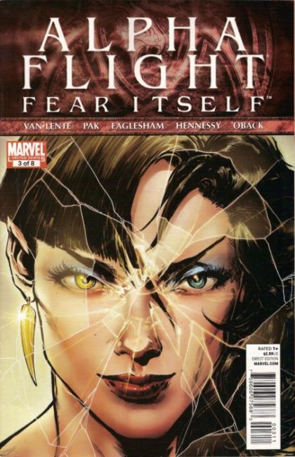 Alpha Flight, Vol. 4 Fear Itself - Powered & Dangerous |  Issue#3A | Year:2011 | Series: Alpha Flight | Pub: Marvel Comics | Phil Jimenez Regular Cover