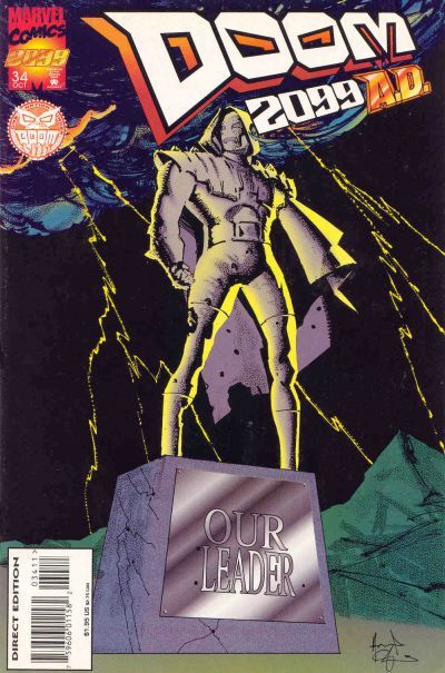 Doom 2099, Vol. 1 To Begin The World Again |  Issue#34 | Year:1995 | Series:  | Pub: Marvel Comics |