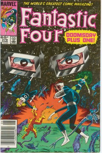 Fantastic Four, Vol. 1 Crack Of Doom! |  Issue#279B | Year:1985 | Series: Fantastic Four | Pub: Marvel Comics | Newsstand Edition