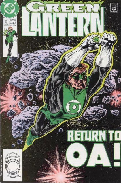 Green Lantern, Vol. 3 Back Again |  Issue#5A | Year:1990 | Series: Green Lantern | Pub: DC Comics | Direct Edition