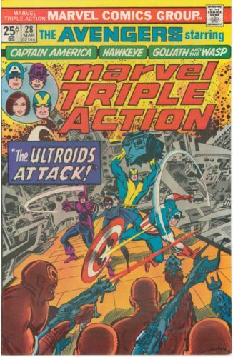 Marvel Triple Action, Vol. 1 The Ultroids Attack! |  Issue#28A | Year:1976 | Series:  | Pub: Marvel Comics |