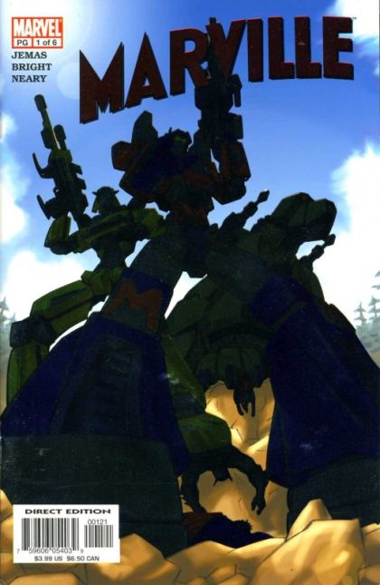 Marville  |  Issue#1B | Year:2002 | Series:  | Pub: Marvel Comics | Variant Foil Cover