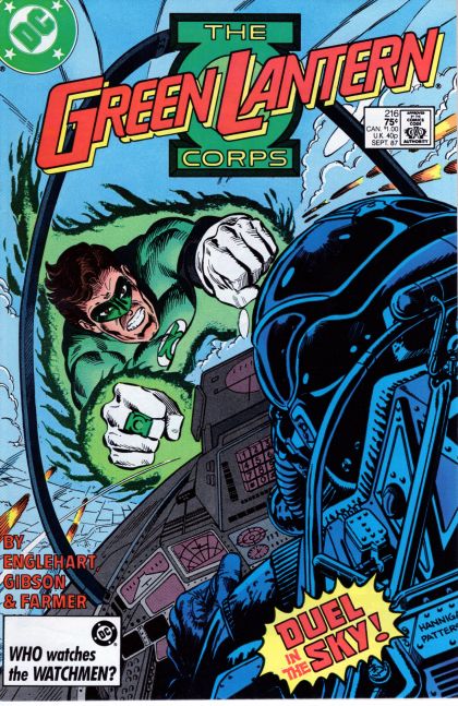 Green Lantern, Vol. 2 Secret Identities |  Issue#216A | Year:1987 | Series: Green Lantern | Pub: DC Comics | Direct Edition