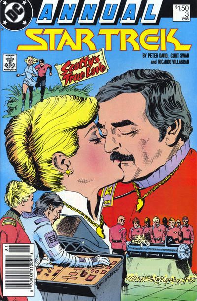 Star Trek, Vol. 1 Annual Retrospect |  Issue#3B | Year:1988 | Series: Star Trek | Pub: DC Comics | Newsstand Edition