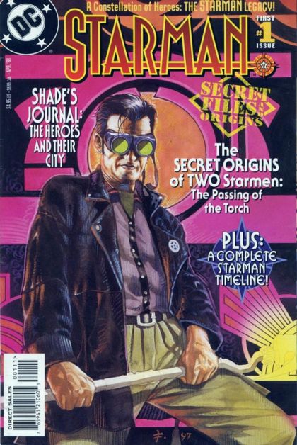 Starman Secret Files and Origins Talking with Ted... Talking with Jack |  Issue#1 | Year:1998 | Series: Starman | Pub: DC Comics | Direct Edition