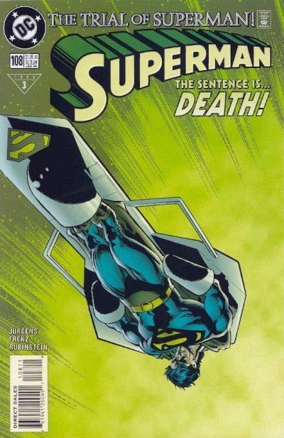 Superman, Vol. 2 No Escape |  Issue#108A | Year:1995 | Series: Superman | Pub: DC Comics | Direct Edition