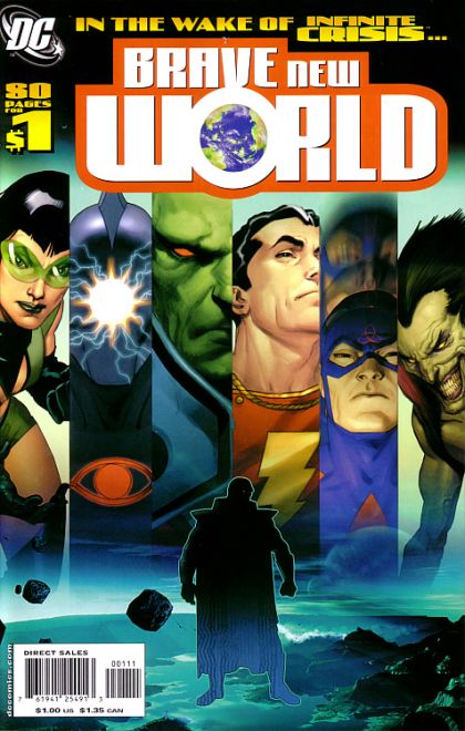 DCU: Brave New World Look To The Skies... / Martian Manhunter / Omac / Prelude / Tv Eye on Me / Handle of The Teacup / The Trials of Shazam! |  Issue#1 | Year:2006 | Series:  | Pub: DC Comics |