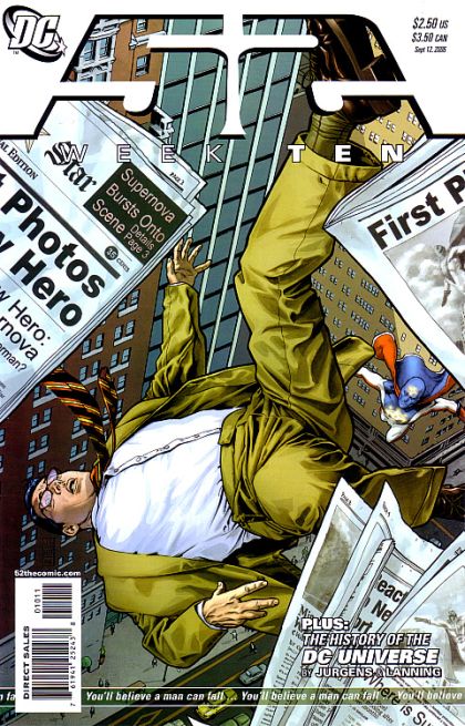 52 52 - The History of The DCU, Stop The Press |  Issue#10 | Year:2006 | Series:  | Pub: DC Comics | J.G. Jones Regular