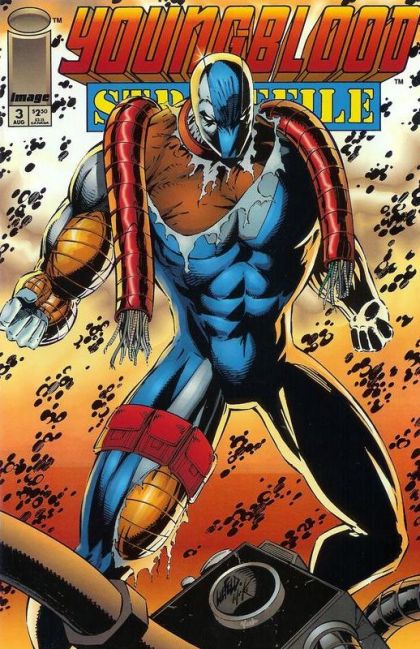 Youngblood: Strikefile  |  Issue#3 | Year:1993 | Series: Youngblood | Pub: Image Comics | Rob Liefeld / Jae Lee Regular Flip Cover