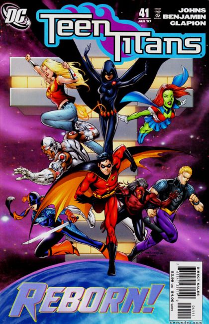Teen Titans, Vol. 3 Titans Around the World, Part 4 |  Issue#41A | Year:2006 | Series: Teen Titans | Pub: DC Comics | Direct Edition