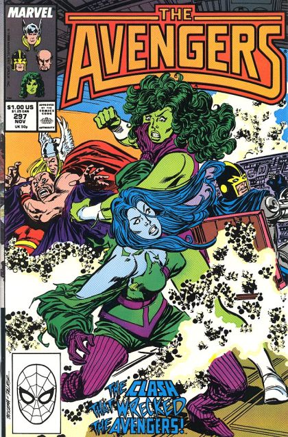The Avengers, Vol. 1 Futures Imperfect! |  Issue#297A | Year:1988 | Series: Avengers | Pub: Marvel Comics | Direct Edition