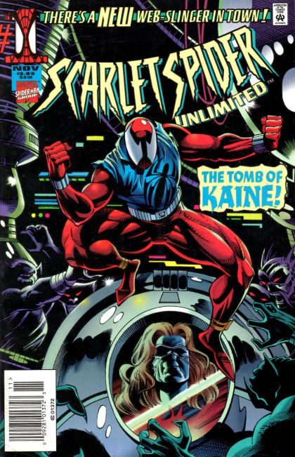 Scarlet Spider Unlimited You Say You Want An Evolution! |  Issue#1B | Year:1995 | Series: Spider-Man | Pub: Marvel Comics | Newsstand Edition