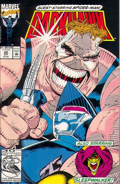 Darkhawk, Vol. 1 Portals Of Power, Part 2: Sleepwalker's Rage |  Issue#20A | Year:1992 | Series: Darkhawk | Pub: Marvel Comics | Direct Edition