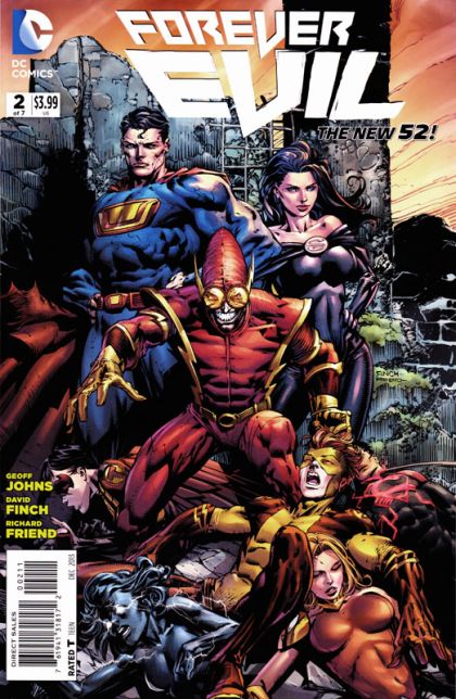 Forever Evil Forever Evil - Rats |  Issue#2A | Year:2013 | Series:  | Pub: DC Comics | David Finch Regular Cover
