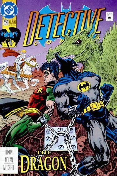 Detective Comics, Vol. 1 The Dragon |  Issue#650A | Year:1992 | Series: Detective Comics | Pub: DC Comics | Direct Edition