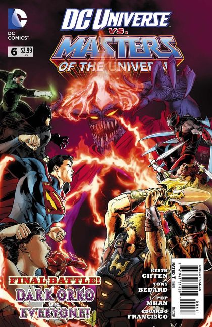 DC Universe vs. Masters of the Universe Cracking Skulls |  Issue