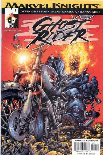 Ghost Rider, Vol. 3 The Hammer Lane, Part 1: One Bad Day |  Issue#1 | Year:2001 | Series: Ghost Rider | Pub: Marvel Comics | Trent Kaniuga Regular