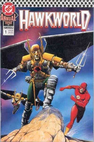 Hawkworld, Vol. 2 Annual The Hawkman of Two Worlds? |  Issue#1 | Year:1990 | Series: Hawkworld | Pub: DC Comics |