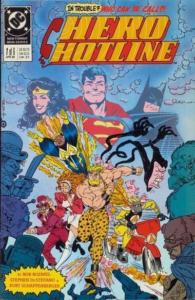 Hero Hotline Hero Hotline |  Issue#1 | Year:1989 | Series:  | Pub: DC Comics |