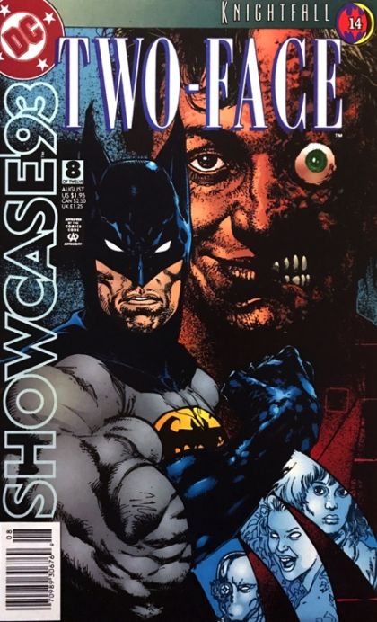 Showcase '93 Knightfall - Kobra Kronicles, Knightfall - Part 14: Bad Judgement / Brainwashed / Shadow of the Honeycreeper |  Issue#8B | Year:1993 | Series: Showcase | Pub: DC Comics | Newsstand Edition