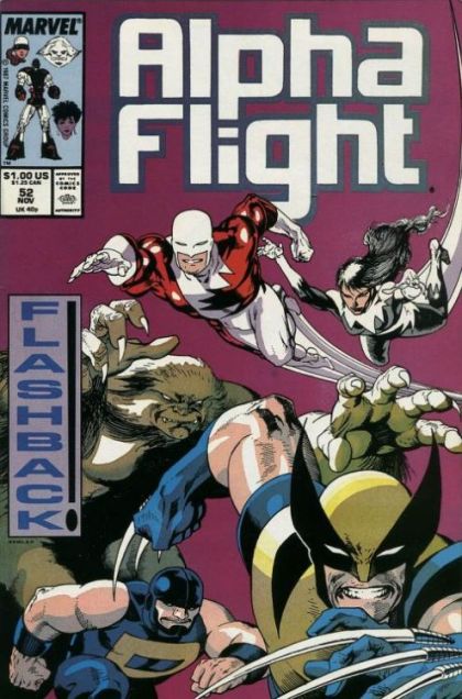 Alpha Flight, Vol. 1 Specters! |  Issue#52 | Year:1987 | Series: Alpha Flight | Pub: Marvel Comics |